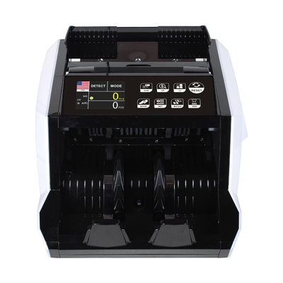 SGD Multi Currency Bill Counter Cash Counting Machine 190mm UV MG HKD
